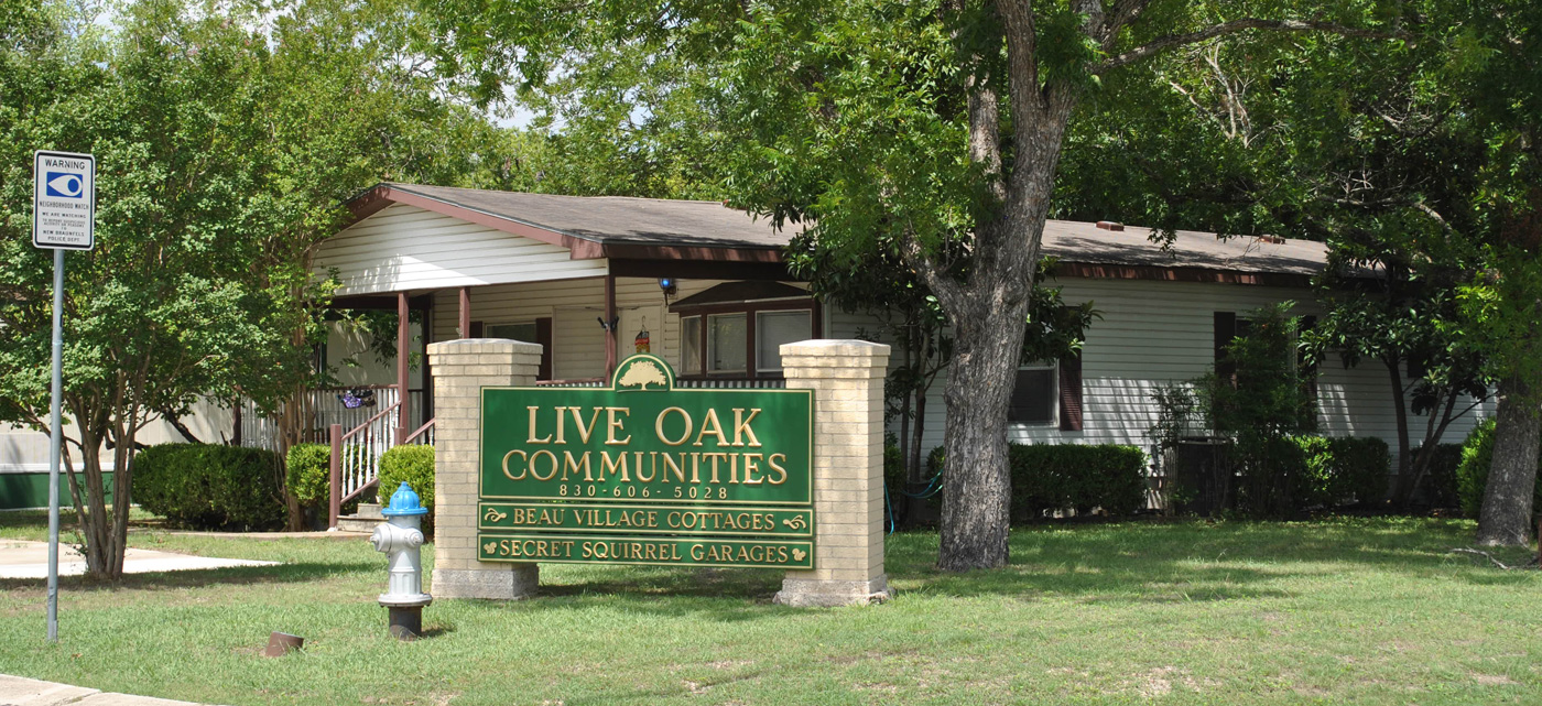 Live Oak Communities in Texas