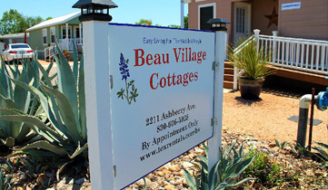 Beau Village Cottages in New Braunfels, Texas